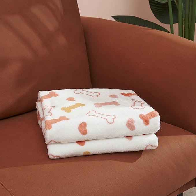 Allisandro Luxurious Dog Blanket, 350 GSM Super Fuzzy Microplush Fleece Pet - Image 5