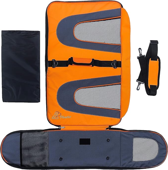 Pawer 18” x 11”x 11” Soft-Sided Foldable Airline Approved Pet Carrier - Image 2