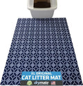 Drymate Cat Litter Box Mat, Litter Trapping Mat, Waterproof, Urine-Proof by Drymate