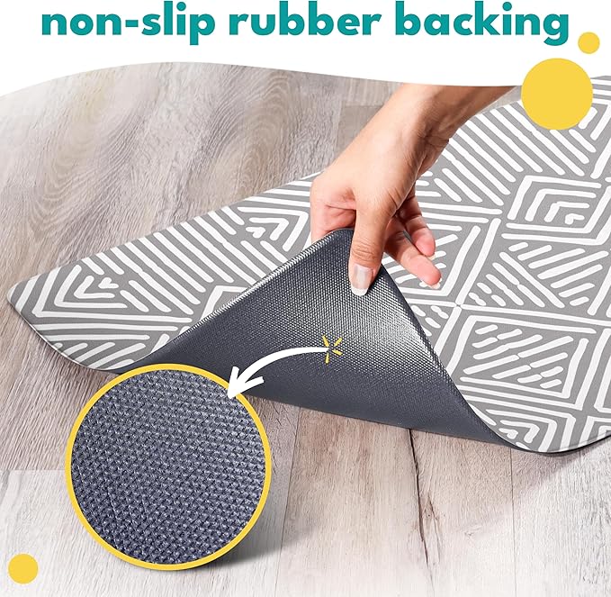 NALALAS Large Dog Mat for Food and Water, Cat Feeding Mat | Large Waterproof - Image 3