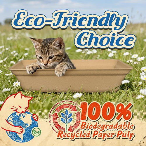 16-Pack Disposable Litter Boxes - Image 2
