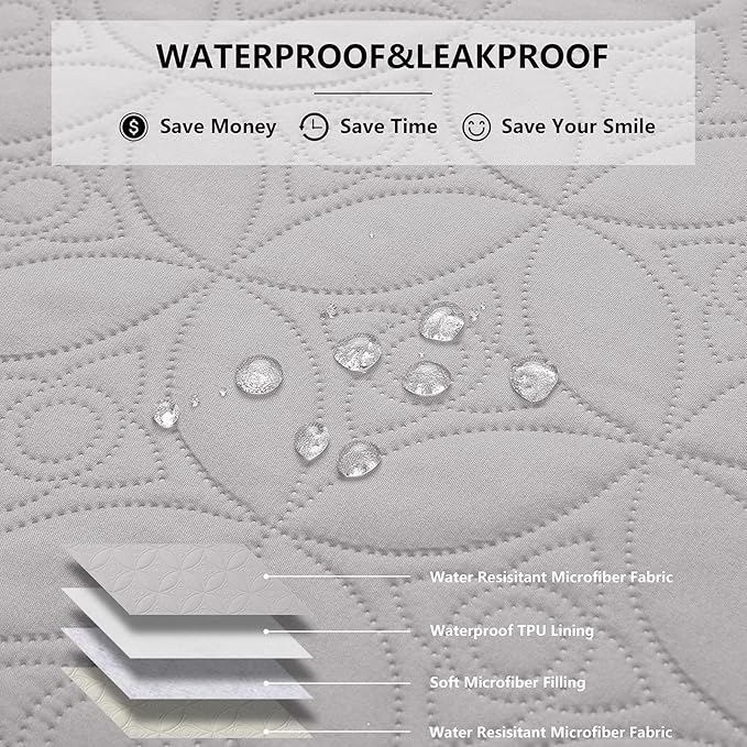 Waterproof Dog Blanket, 30x70 inches Small Pet Couch Covers - Image 2