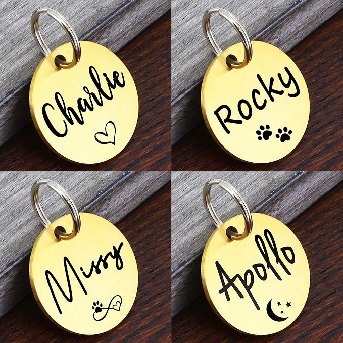 Ultra Joys Custom Personalized Pet ID Tag - Image 3