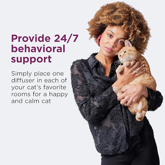 Comfort Zone Multi Cat Calming Diffuser Refill, 1 Pack – Cat Calming Pheromone - Image 5