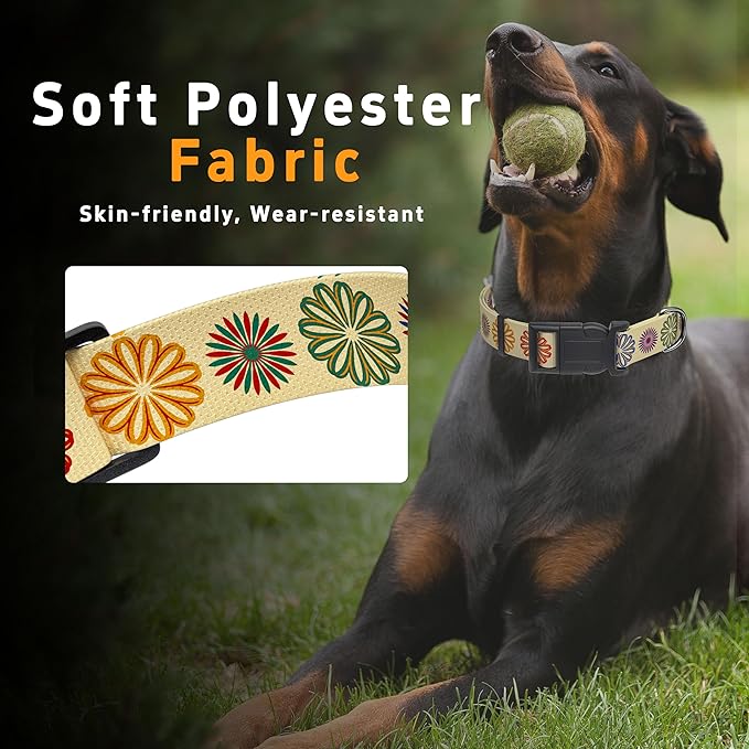 Dog Collar, Classical Indian Spirit Boys Girls Puppy Collar - Image 4