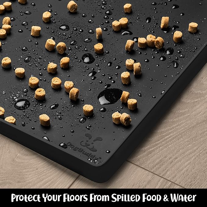 DogBuddy Dog Food Mat – Waterproof Dog Bowl Mat - Image 6
