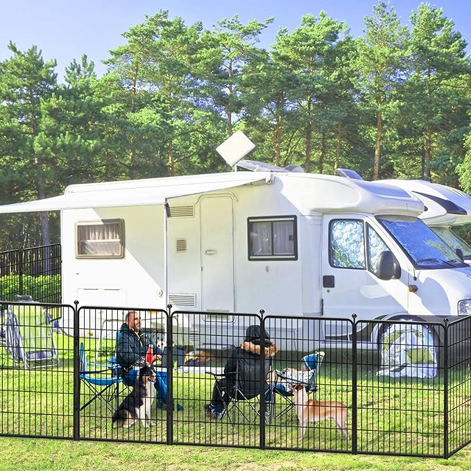 Dog Playpen 40 inch 22 Panels Indoor Outdoor Dog Pen - Image 3