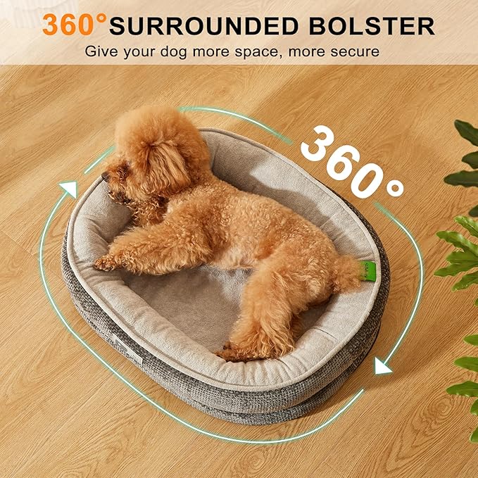 Orthopedic Cat Bed for Puppy & Kitten, Cat Sofa Bed - Image 5