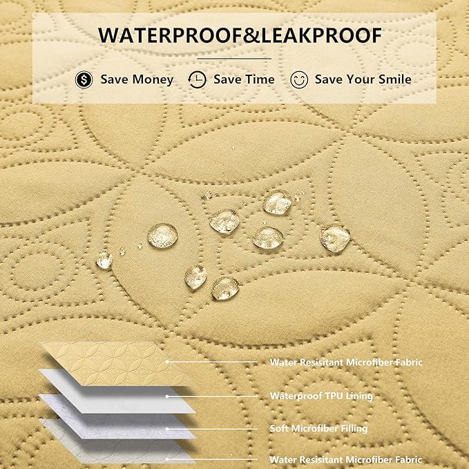 Waterproof Dog Blanket, 52x82 inches Pet Couch Covers - Image 2
