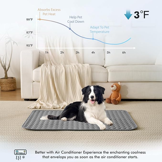MICROCOSMOS Summer Cooling Mat & Sleeping Pad- Water Absorption Top, Materials - Image 2