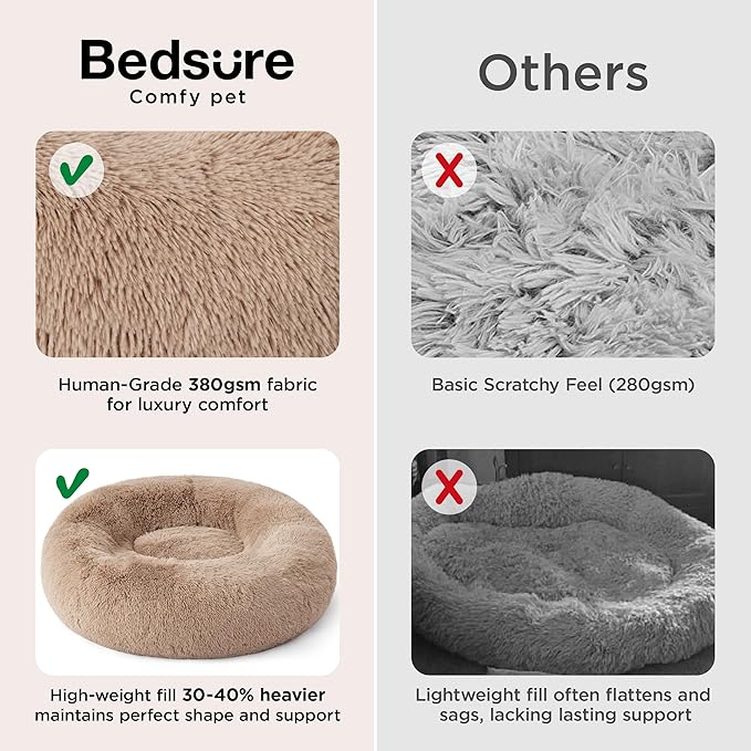 Bedsure Calming Dog Beds Large Sized Dog - Image 3