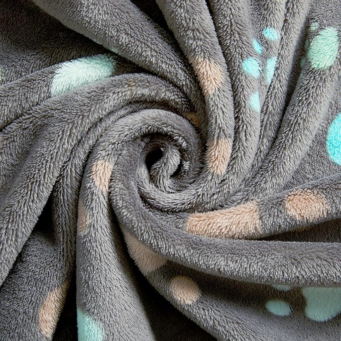 Allisandro 350 GSM-Super Soft and Premium Fuzzy Flannel Fleece Pet Dog Blanket - Image 4