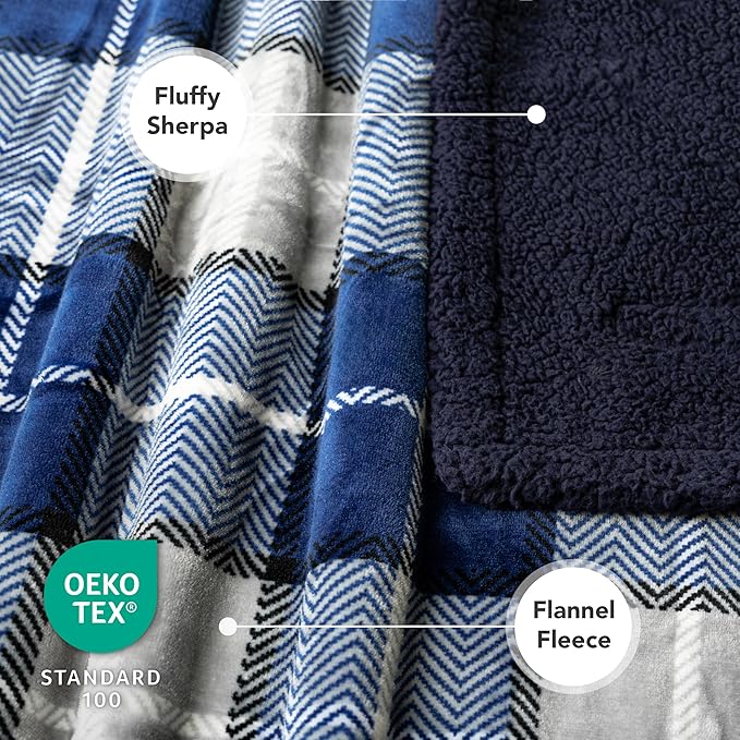 PetAmi Dog Blanket for Bed, XL Pet Blanket Large Dogs, Fleece Furniture Couch - Image 2