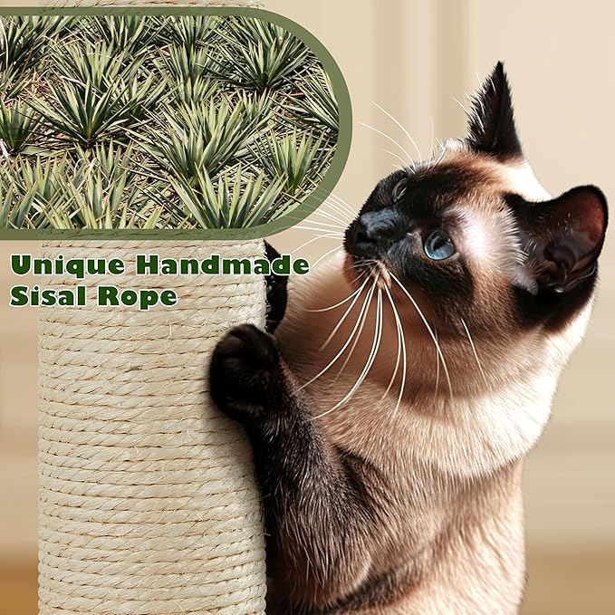 Topeakmart 62.2 inches Cat Tree - Image 6