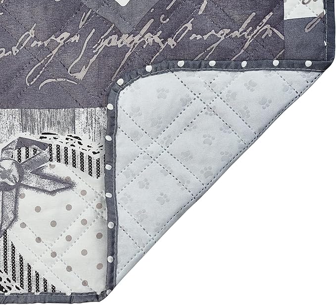 Brilliant Sunshine Quilted Calming Dog Bed Mat, Removable Washable Cover - Image 5