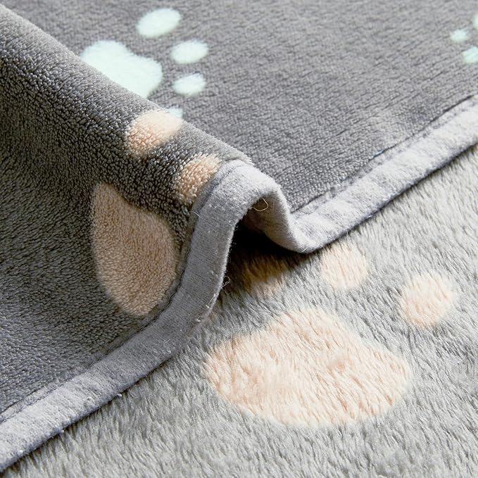 Allisandro 350 GSM-Super Soft and Premium Fuzzy Flannel Fleece Pet Dog Blanket - Image 5