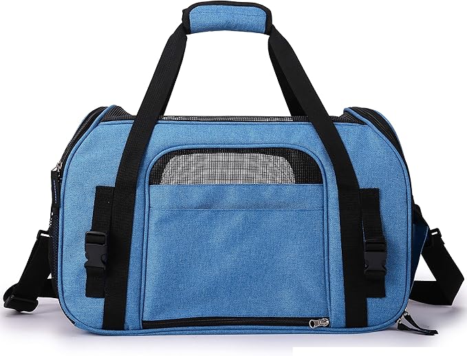 EliteField Soft Pet Carrier Soft Sided Dog Puppy Cat Carrier Travel Bag - Image 8