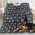 Dog Blankets for Large Dogs, Washable Pet Blanket, Soft Crate Bed by Gowyeg